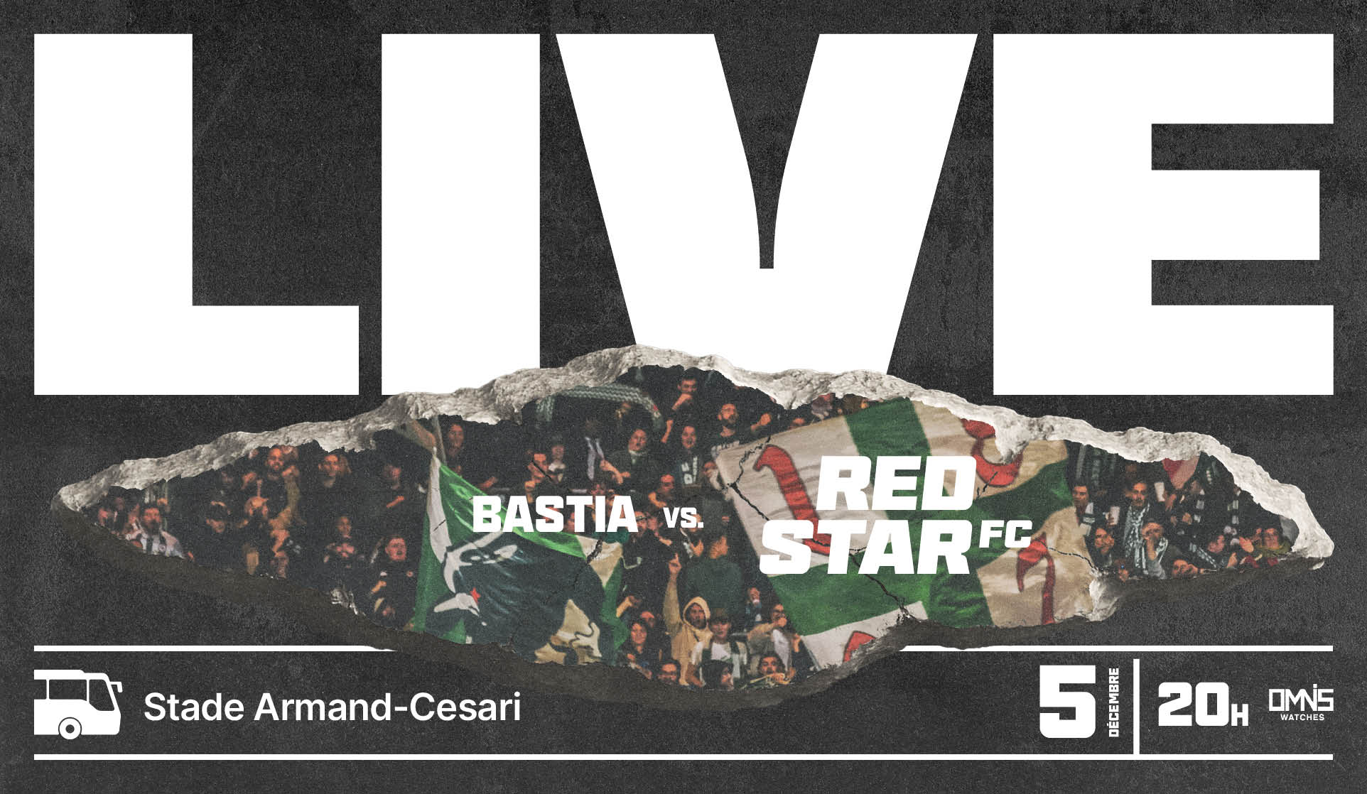 LIVE 2025/2026 : Bastia / Red Star FC