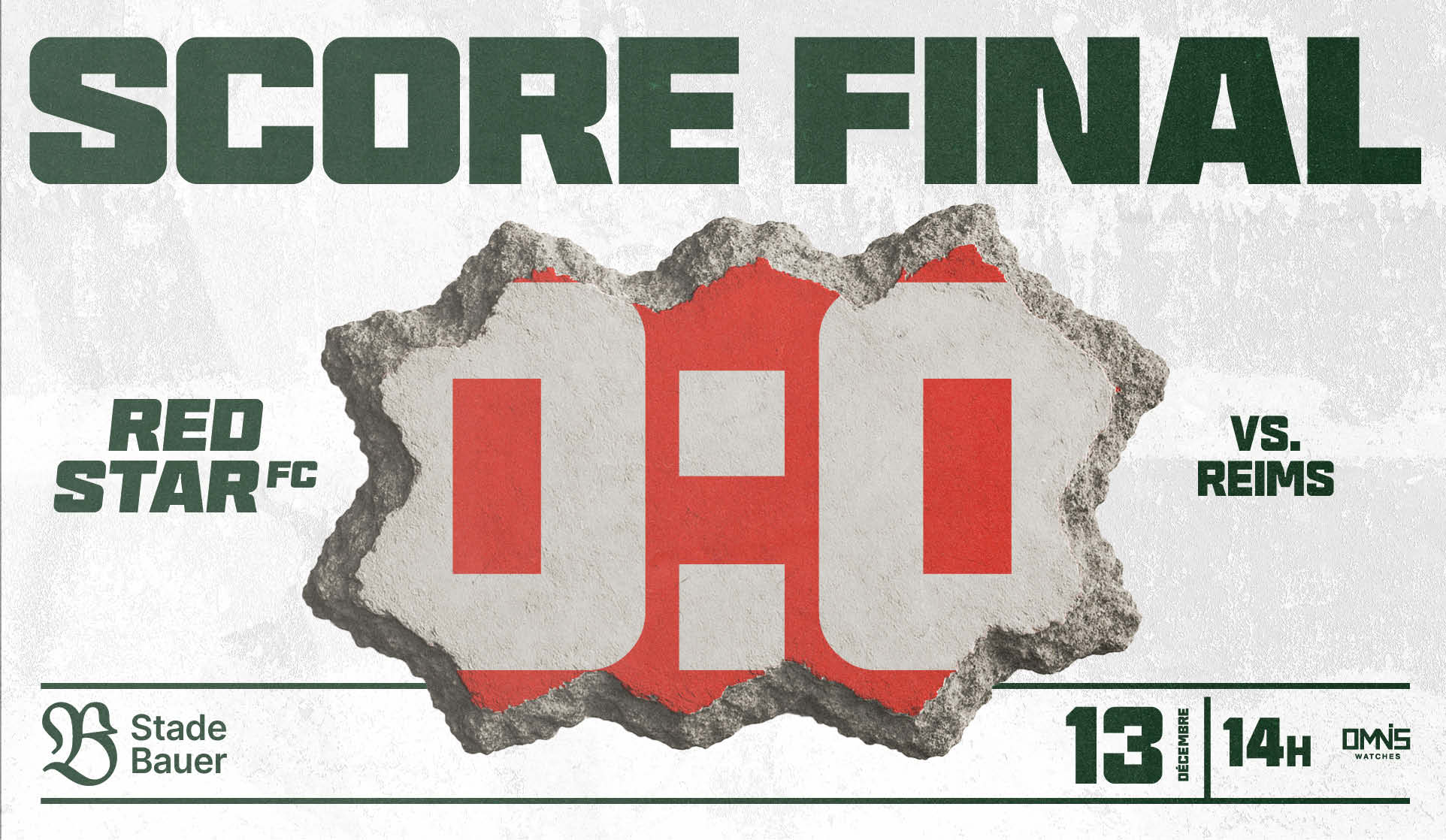 LIVE 2025/2026 : Red Star FC / Reims 0-0