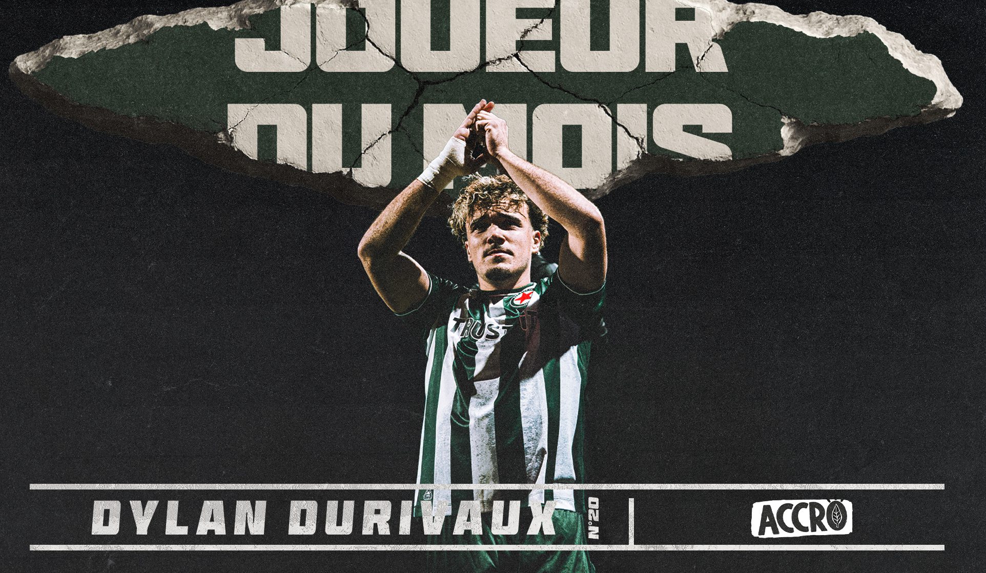 DURIVAUX JOUEUR DU MOIS DE NOVEMBRE BY ACCRO