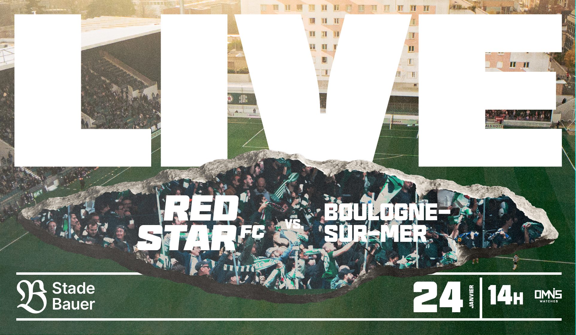 LIVE 2025/2026 : Red Star FC / Boulogne-sur-Mer