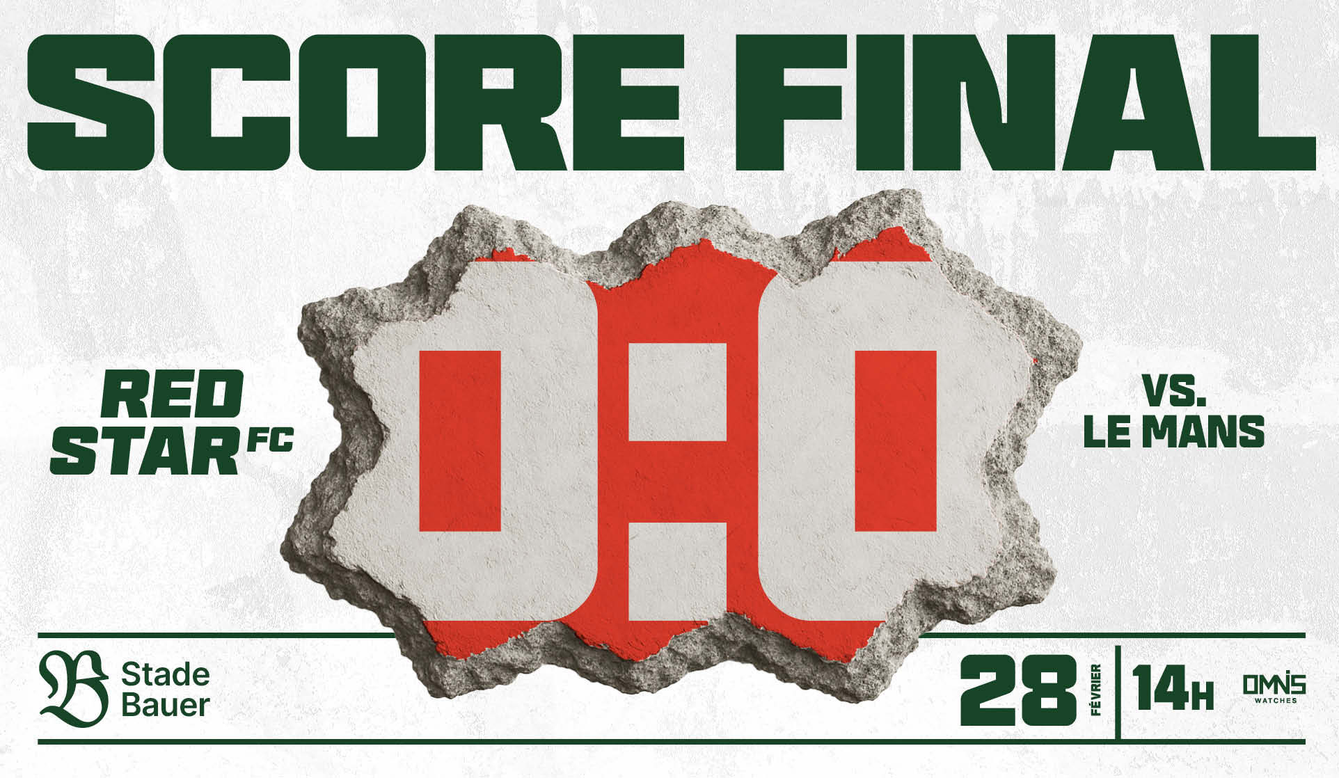 LIVE 2025/2026 : Red Star FC / Le Mans 0-0