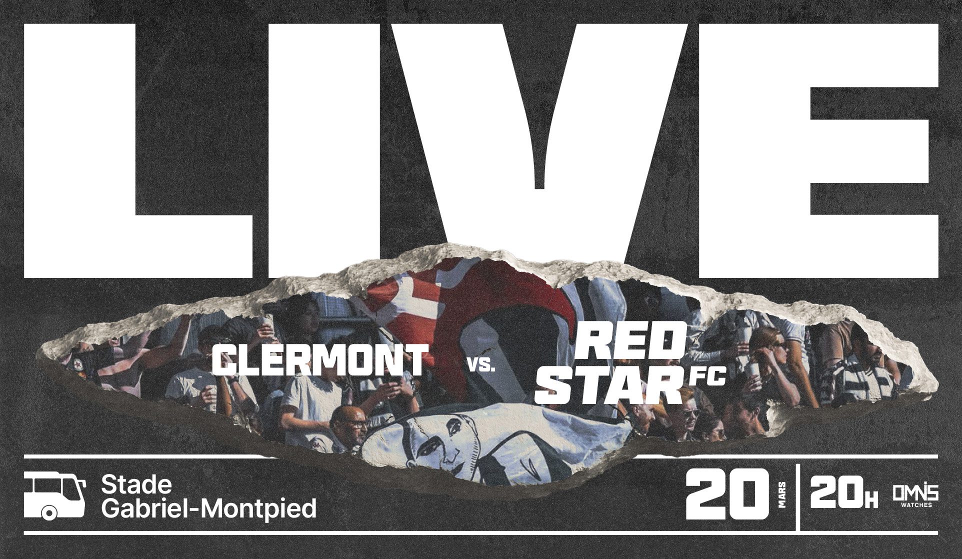 LIVE 2025/2026 : Clermont / Red Star FC