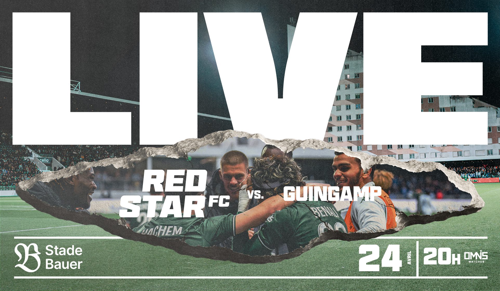 LIVE 2025/2026 : Red Star FC / Guingamp
