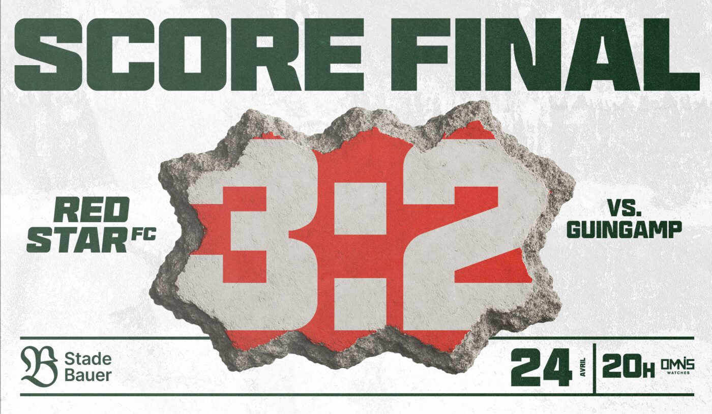 LIVE 2025/2026 : Red Star FC / Guingamp 3-2