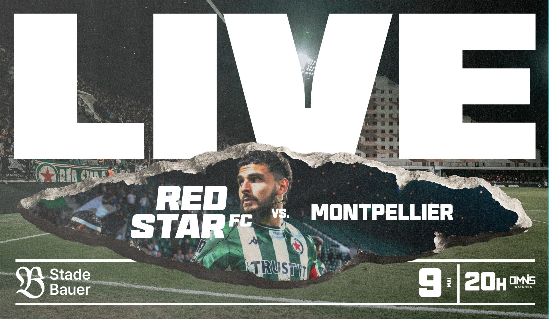 LIVE 2025/2026 : Red Star FC / Montpellier
