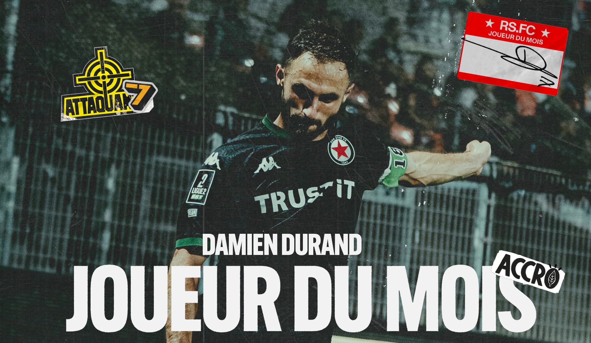 DAMIEN DURAND JOUEUR DU MOIS D’AOÛT BY ACCRO
