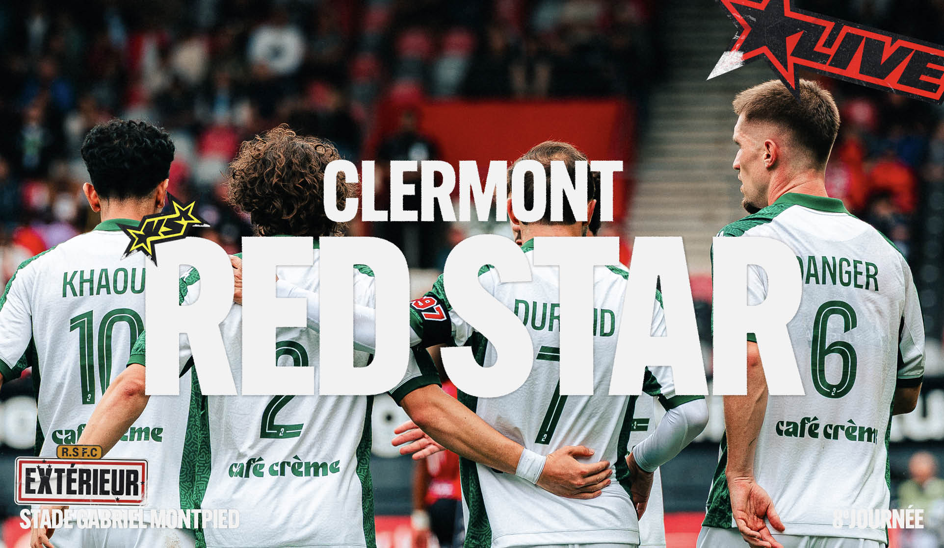 LIVE 2026/2027 : Clermont / Red Star FC