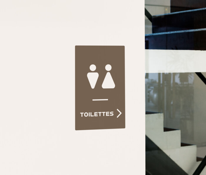 Adhésifs pour murs signalétique