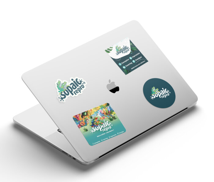 Autocollant unitaire pose facile