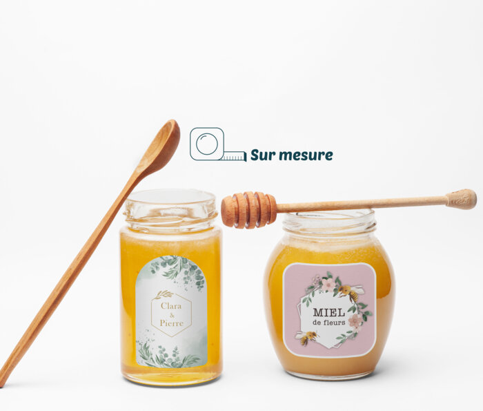 Autocollant forme personnalisée en papier