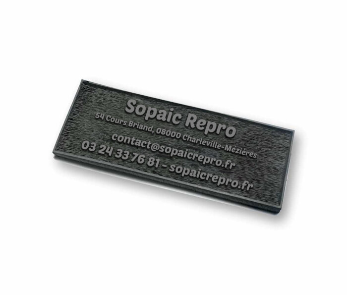 Changement empreinte tampon