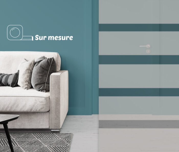 Film dépoli - bandes larges