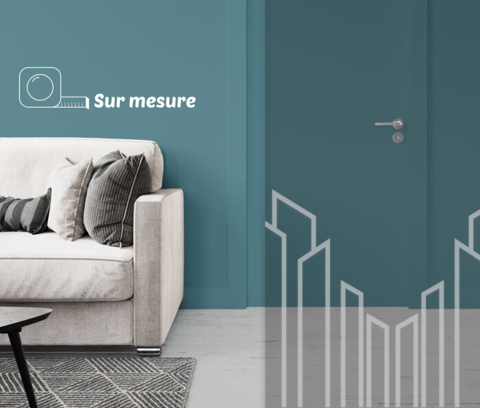 Film dépoli - motif bas