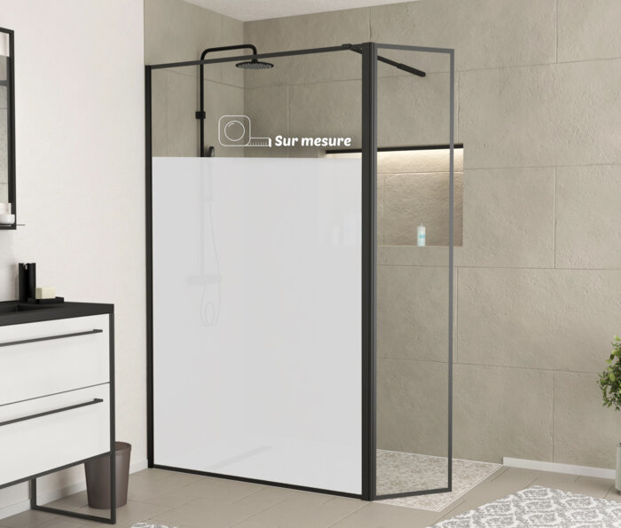 Film dépoli - plein douche