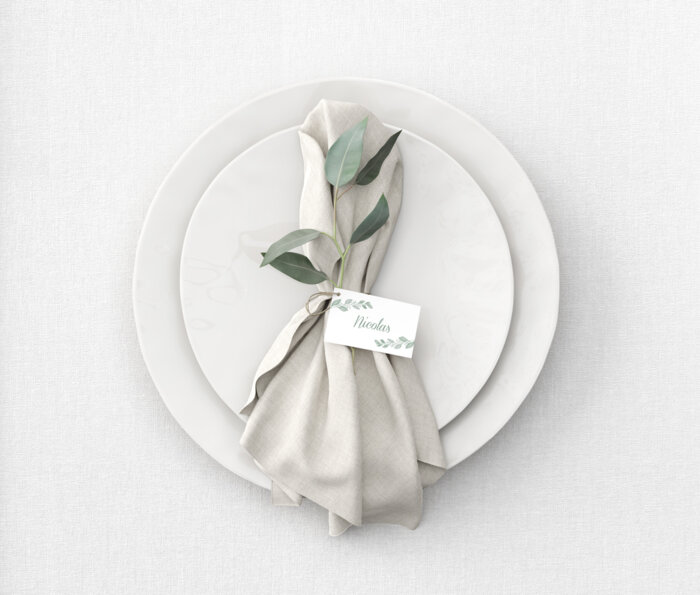 Marque place - rectangle standard