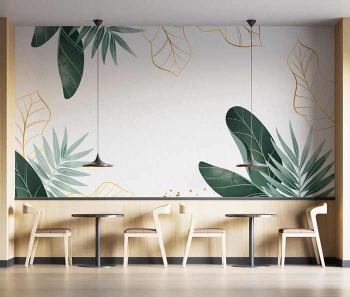 Papier peint tropical