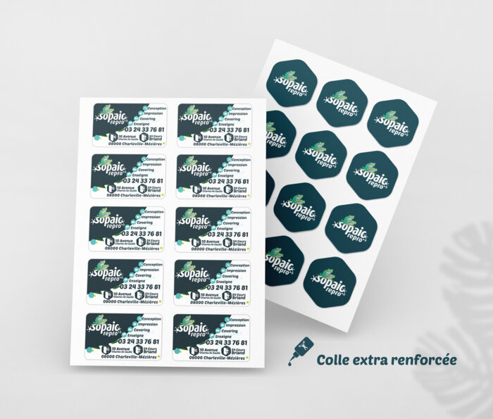 Planche adhesif colle extra renforcee