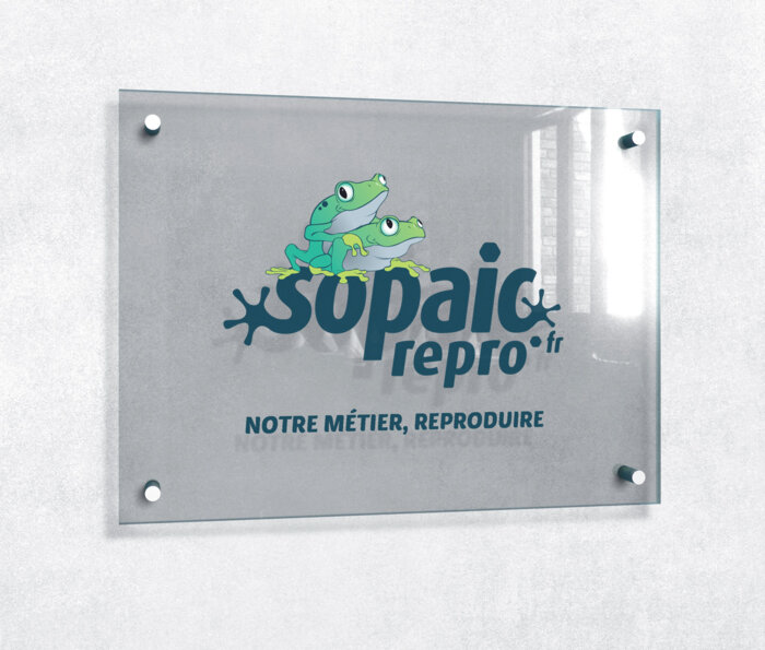 plaque pro plexiglas transparent