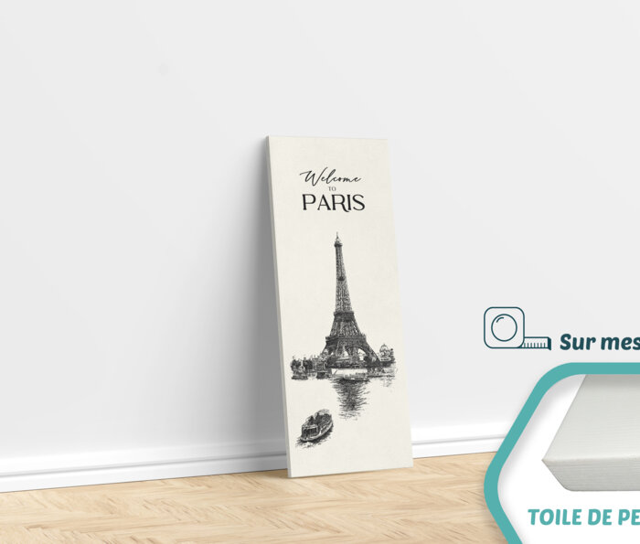 Toile photo rectangle long