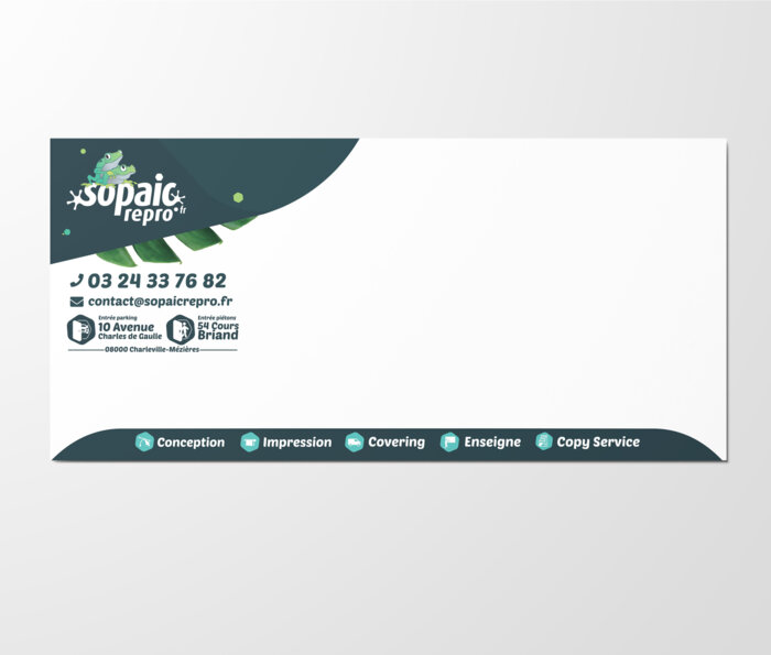 Carte correspondance DL recto simple ou recto verso