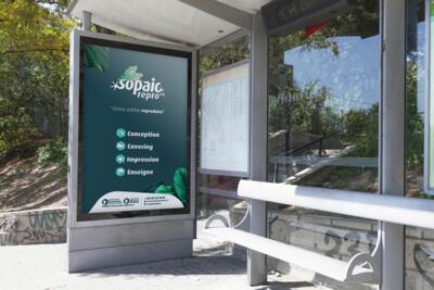 Affiche abribus 120x176 cm