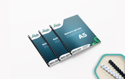 reliure plastique A5