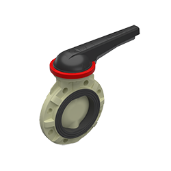 DIN Wafer type, with lever handle