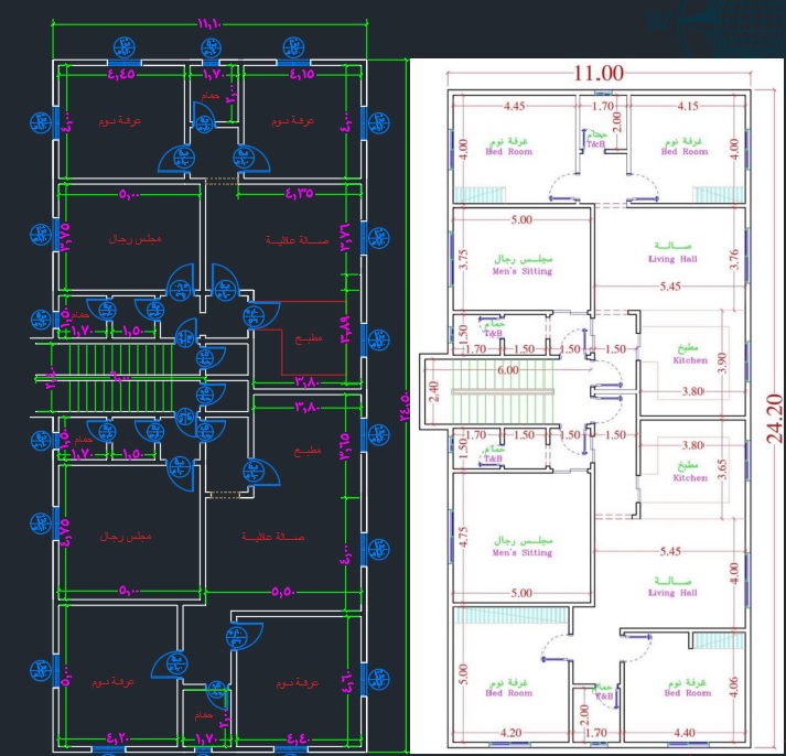 اقوم برسم مخططات معمارية باستخدام Autocad مقابل 5 دولار