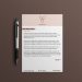تصميم ورق مراسلات letterhead