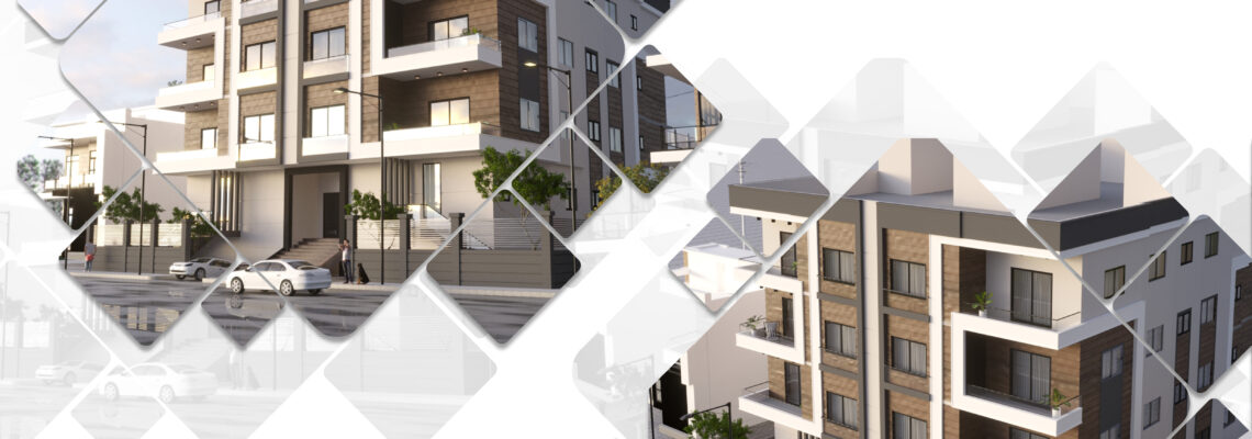 تصميم واجهات معمارية مع عمل لوح تنفيذية
