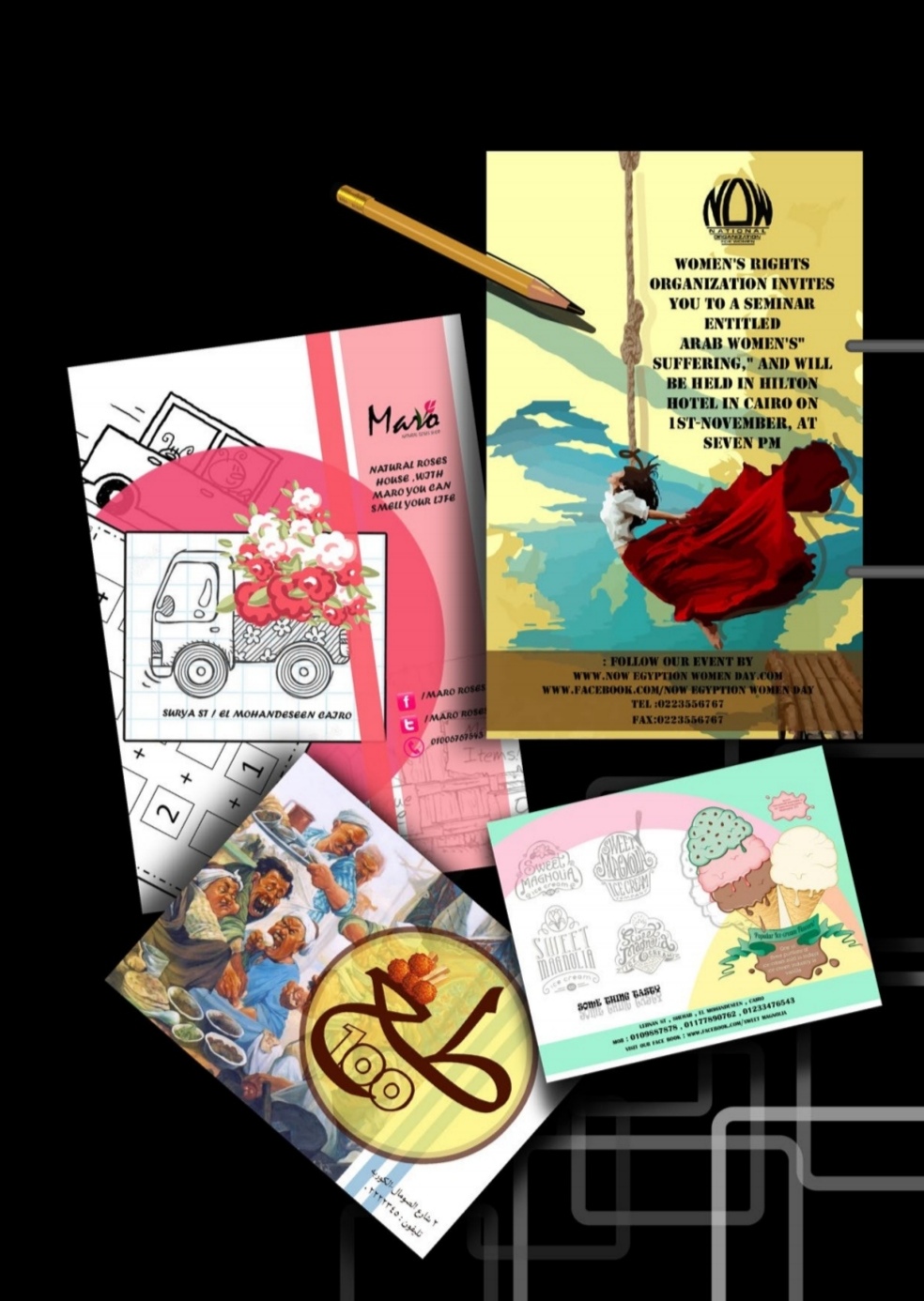 Graphic designs & art works