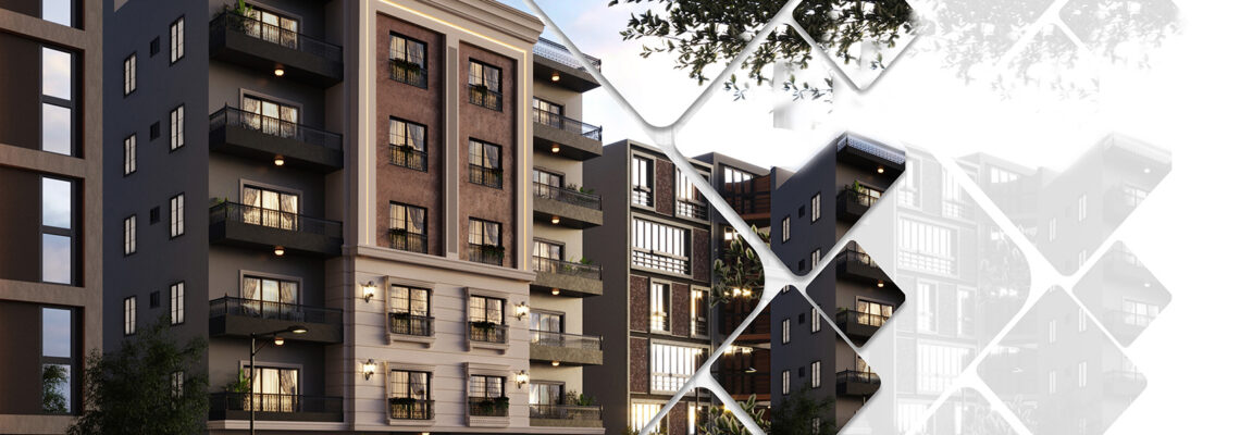 تصميم واجهات معمارية مع عمل لوح تنفيذية