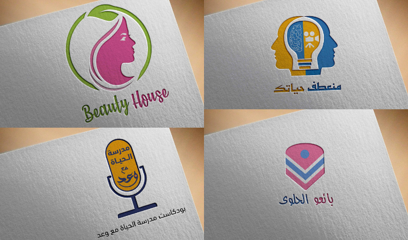 سأصمم لك شعار logo احترافي