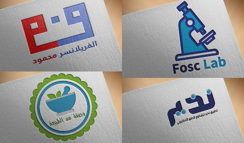 سأصمم لك شعار logo احترافي