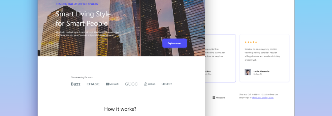 Real Estate Website – UI