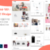 تصميم شاشة موقع بصيغة XD Adobe أو figma