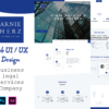 تصميم شاشة موقع بصيغة XD Adobe أو figma