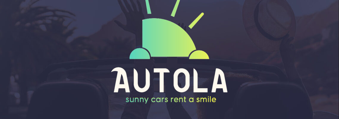 Autola car rental I identity تصميم لوجو وهوية بصرية