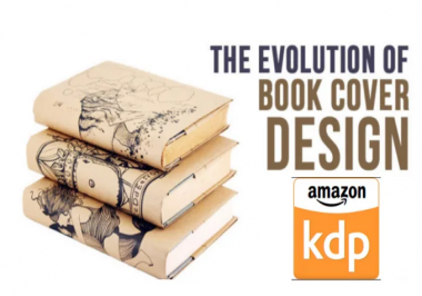 سأقوم بتصميم غلاف كتابك لـ amazon kdp