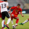 مباراة مصر وبلجيكا
