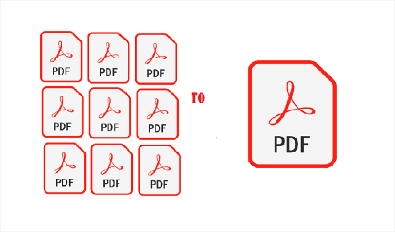جمع و دمج العديد من ملفات PDF او WORD في ملف PDF واحد