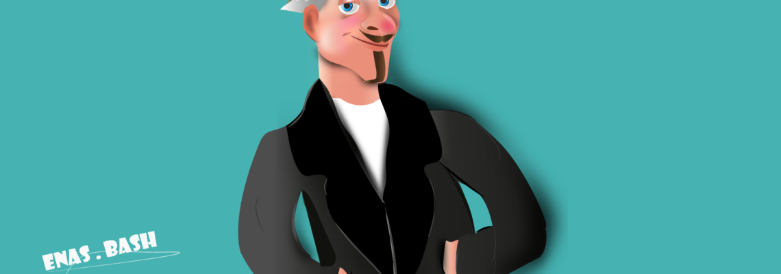 رسم شخصية كرتونية