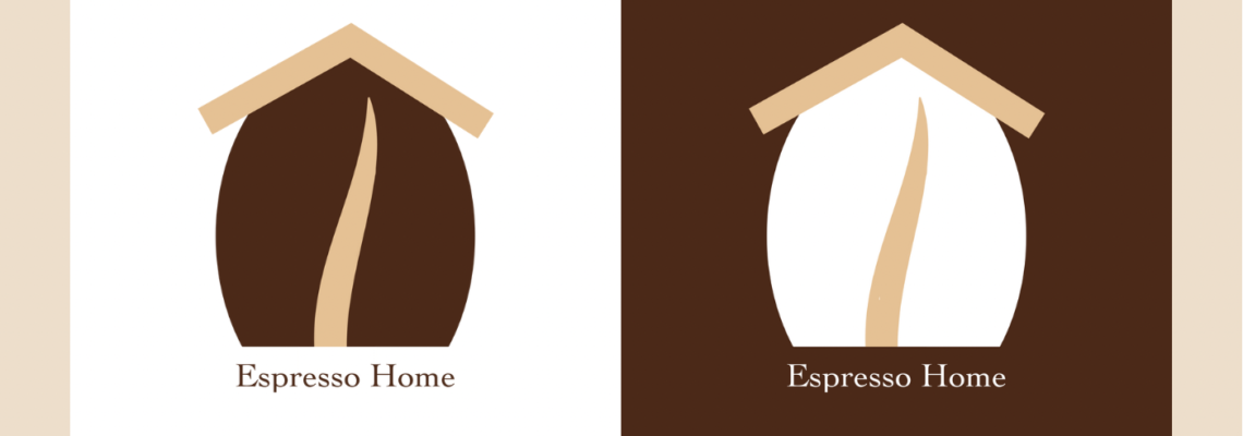 تصميم شعار كافيتيريا / محل قهوة Espresso Home
