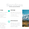 تطوير موقع شخصي (افراد – شركات ) (landing page)