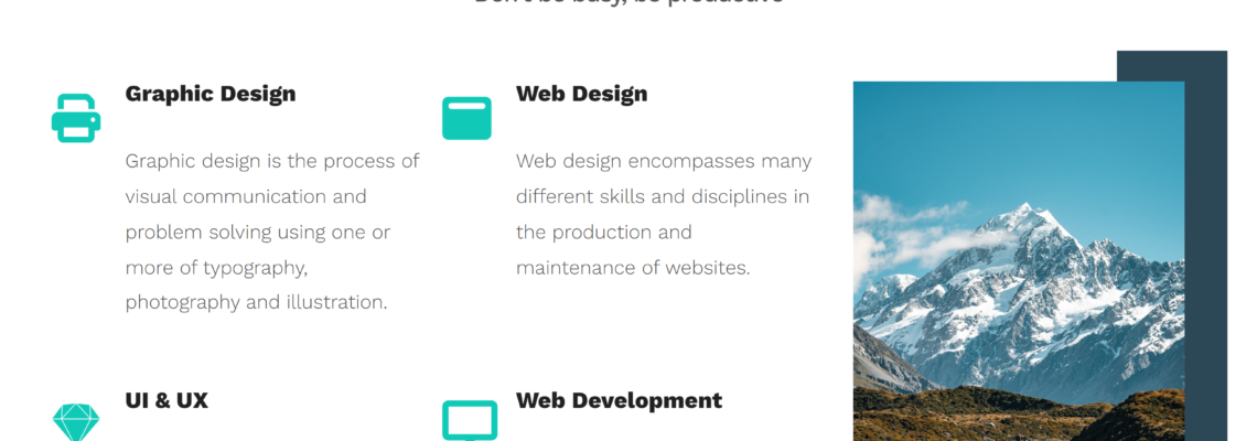 تطوير موقع شخصي (افراد – شركات ) (landing page)