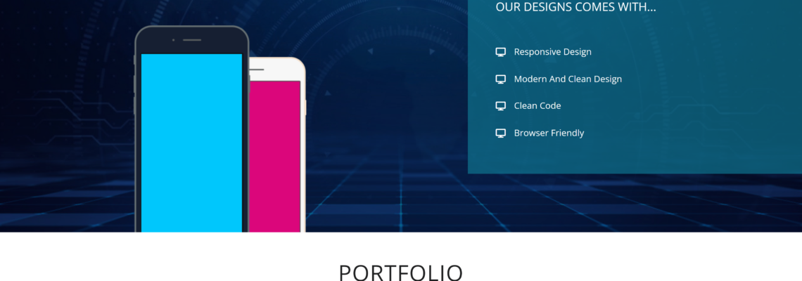 تحويل قالب PSD الي HTML  (موقع شخصي للجرافيك ديزاين ) (افراد وشركات ) ( landing page ) ( portfolio )