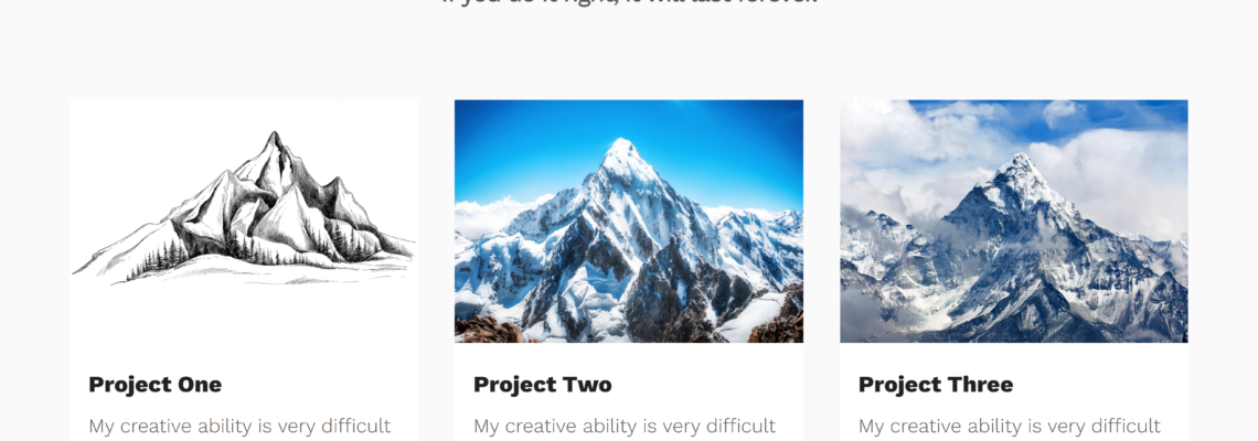 تطوير موقع شخصي (افراد – شركات ) (landing page)