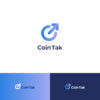 تصميم شعار موقع Coin Tak
