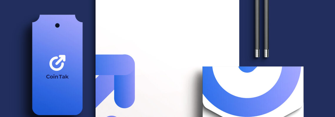 تصميم شعار موقع Coin Tak