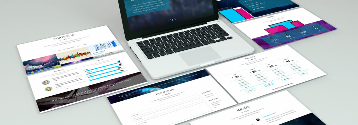 تحويل قالب PSD الي HTML  (موقع شخصي للجرافيك ديزاين ) (افراد وشركات ) ( landing page ) ( portfolio )